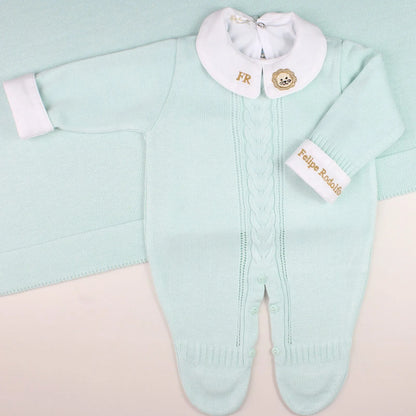Kit Saída Maternidade Completa Londres | Personalize Com o Nome do Seu Príncipe