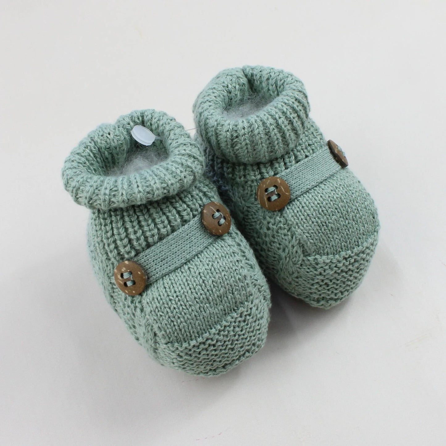 Saída De Maternidade Masculina Bebê Tricô Verde Maré