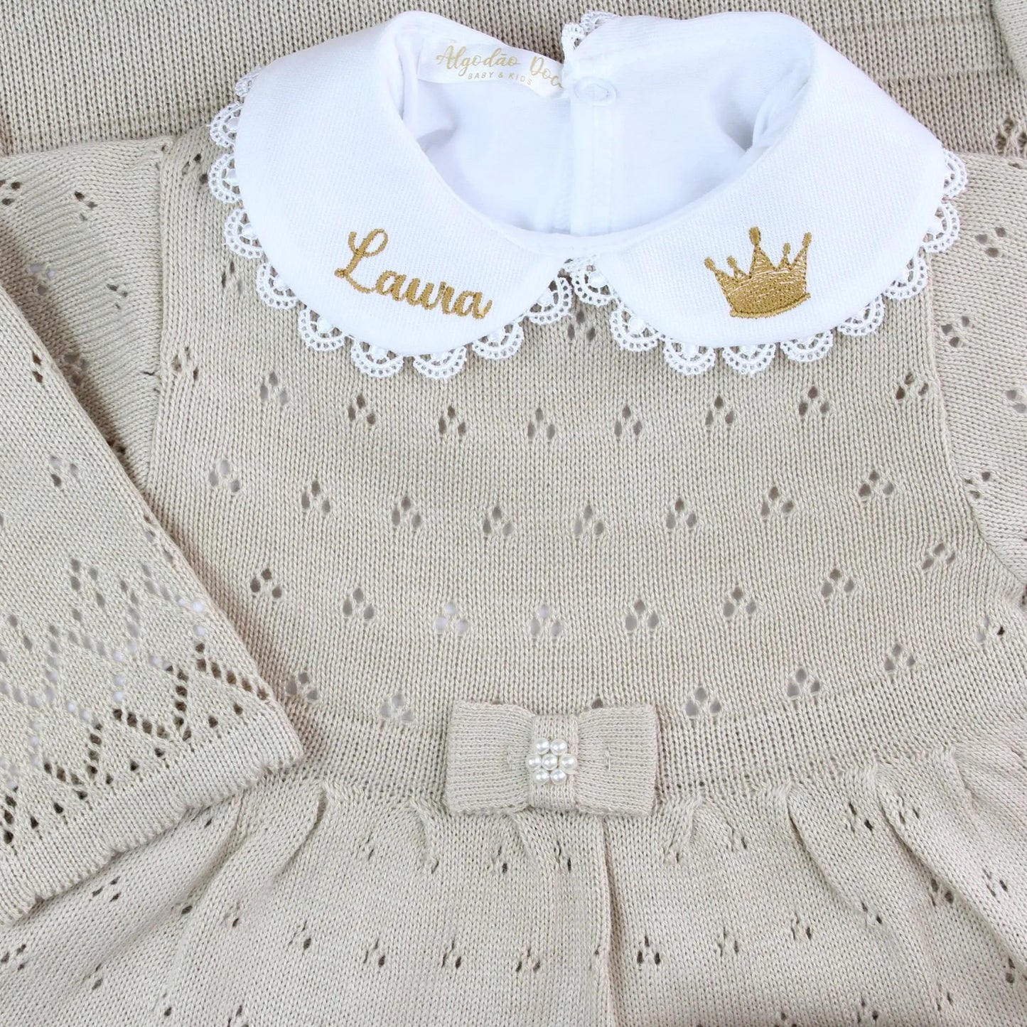 Kit Saída Maternidade Stéphane - Personalize Com o Nome da Sua Princesa